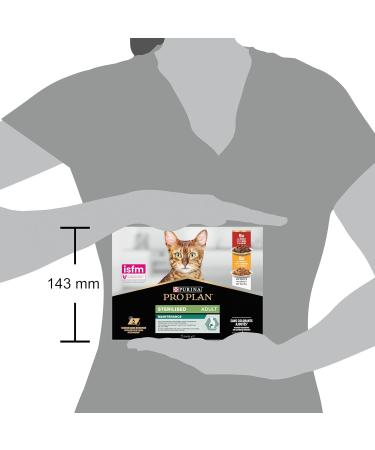 PRO PLAN Adult Sterilized Beef Chicken 10x85g - Buy Online on GoSupps.com