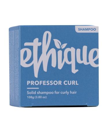 Ethique Solid Shampoo Bar for Curly Hair - Sulfate Free, Natural, Eco-Friendly, Sustainable, Plastic Free - Professor Curl, 3.80oz (Pack of 1, up to 80 uses) Lemongrass 1 Pack