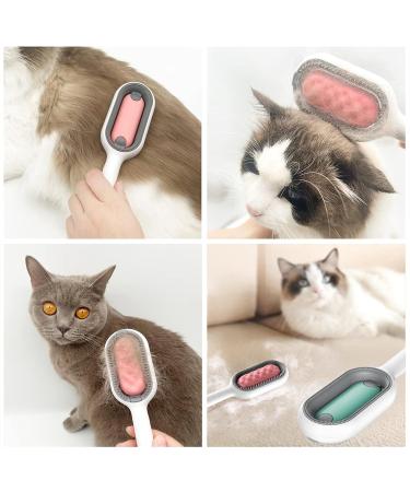 2-Piece Cat Brush Set with Water Tank | Animal Hair Removal & Fur Care for Cats | Ideal for Short-Haired Pets - Buy Online on GoSupps.com