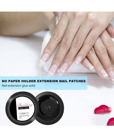 for Nails for Nails Extension Shaping and Carving | Nail Extension for Extension Hard for Design 3D Sculpture Gel for Beginners Nails Fovolat #01 Transparent Color - Buy Online on GoSupps.com