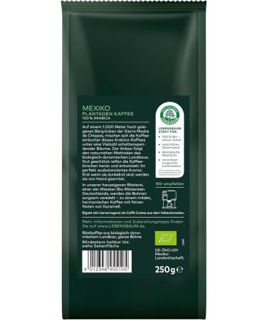  Lebensbaum Lebensbaum Plantations coffee haricots 250 g - Buy Online on GoSupps.com