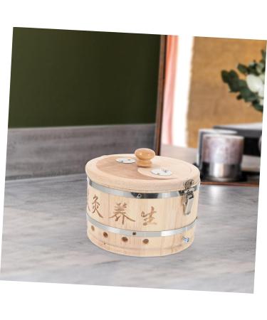 Frcolor Box Moxibustion Case - Premium Wooden Moxa Burner Housing for Scalding Protection | International Shipping Available - Buy Online on GoSupps.com