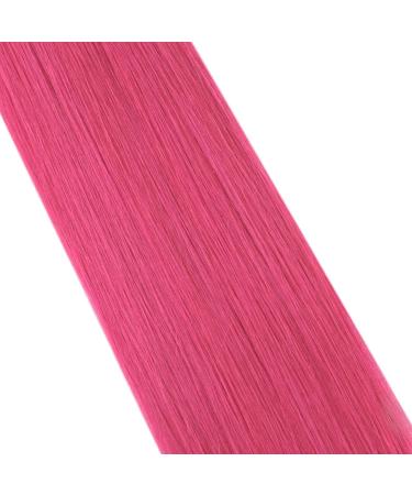 Moresoo Hot Pink Tape-In Hair Extensions | 16 Inch Remy Real Hair | 10 Pieces 20 Grams/Pack | Silky Invisible 40 cm - Buy Online on GoSupps.com