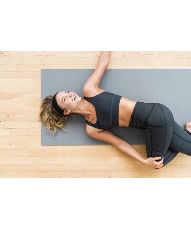 Maven Thread Women's Workout Headbands | Wide Sports Running Headbands - Non Slip Sweatbands for Gym, Exercise, Yoga - 2 Pack Black - Buy Online on GoSupps.com