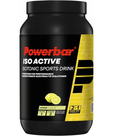 Powerbar Isoactive Lemon 1320g - Isotonic Sports Drink - 5 Electrolytes + C2MAX Lemon 1.32 kg (Pack of 1) - Buy Online on GoSupps.com