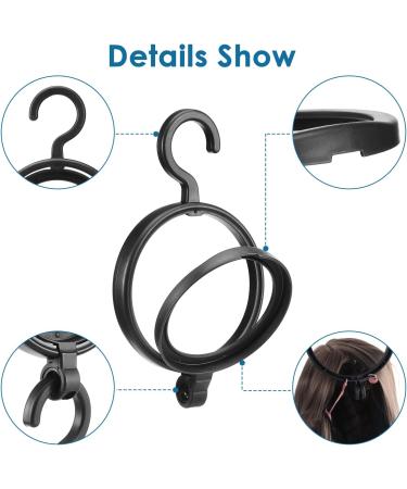 3 Pack Hanging Wig Stand - Portable Plastic Display Holder for Wigs & Hats | Collapsible & Space-Saving Wig Dryer & Storage Tool - Buy Online on GoSupps.com