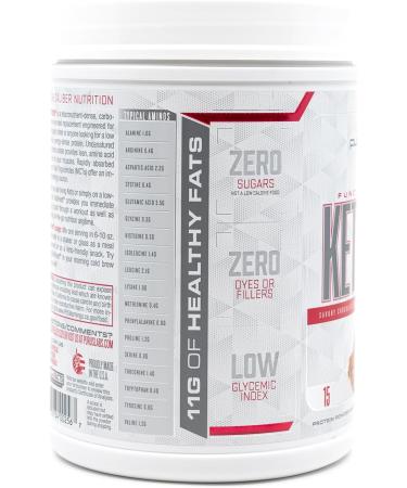 Purus Labs KETOFEED Protein Powder - 15 Servings Savory Chocolate Cream | Best Keto Protein Supplement for Weight Loss & Muscle Recovery - Buy Online on GoSupps.com