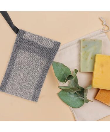 Outanaya 6pcs Soap Bag Soap Bar Bag Soaps Face Mesh Bags Soap Saver Bags Bar Soap Saver Nylon Fiber - Buy Online on GoSupps.com