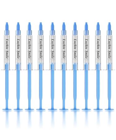 LUCKIN SMILE 10-Pack 35% Teeth Whitening Gel Refills 35% Carbamide Peroxide Gel 60 Whitening Treatments No Sensitivity Teeth Whiteners 3ml Whitening Gel for Teeth Whitening Kits