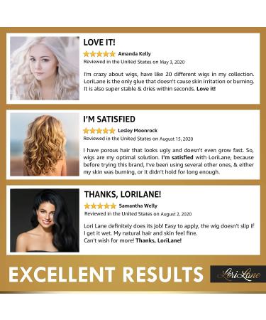 Waterproof Lace Wig Glue - Latex-Free, Oil-Resistant Adhesive for Front Lace Wigs - 1.3 fl oz - Buy Online on GoSupps.com