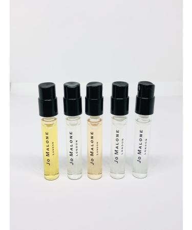 Jo Malone Set 5 London Fragrance Sample VIALS Different Scent 0.05oz/ 1.5ml each. Set INTENSE