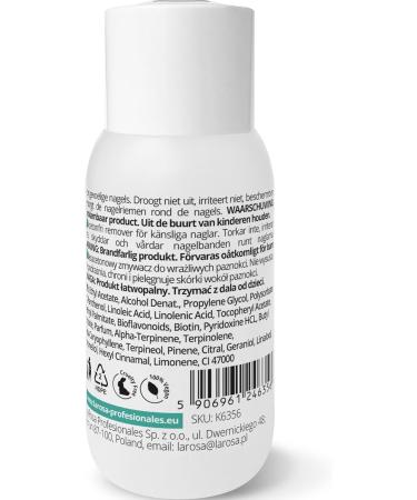  La Rosa LaRosa Acetone-Free Nail Polish Remover 150ml - Acetone-Free Nail Polish Remover - COLOUR REMOVER LIQUID - Gentle and Effective Nail Polish Remover - Buy Online on GoSupps.com