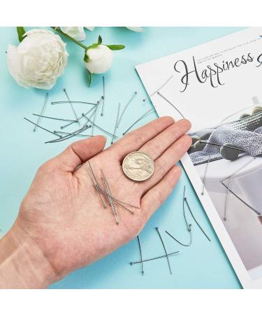 DanLingJewelry 304 Stainless Steel Ball Head Pins 40mm - 500 Pcs | Jewelry Making Findings - Buy Online on GoSupps.com