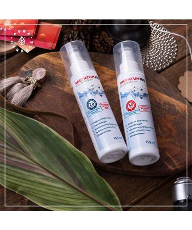 Argentum 200 Colloidal Silver 50 ppm Spray - 150 ml - Buy Online on GoSupps.com