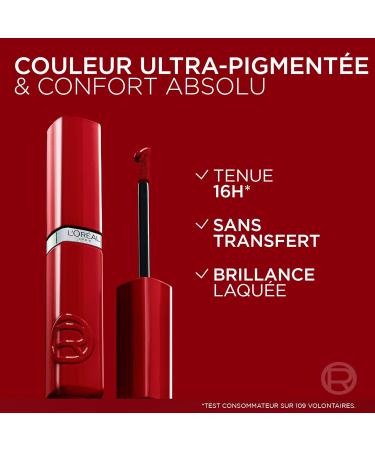 L'Or al Paris - Laque L vres Liquide Effet Vinyle - Couleur Intense & Fini Brillant - 16h* de Brillance Laqu e Inarr table - Sans Transfert - Infaillible Laque Resistance - Teinte : Paris Sunset 220 Paris Sunset - Buy Online on GoSupps.com