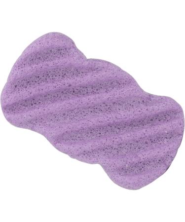 Verdant Touch Facial Sponge Plant Fiber Facial Sponge Reusable Face Cleansing Exfoliating Puff Washable Bath Sponge Portable Purple - Buy Online on GoSupps.com