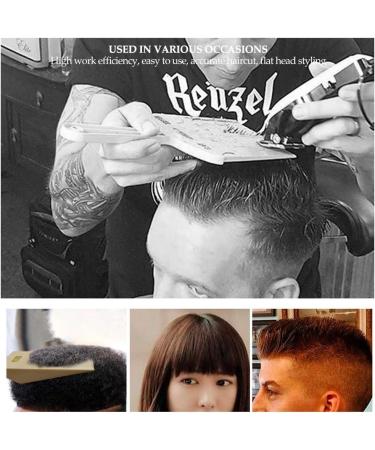 Mens Hair Clippers Flat Top Guide Comb Haircut Comb Electric Cordless Hair Trimmer Barber Shop Hairstyle Tool with Ergonomic Design for Professional or Home Usage Black - Buy Online on GoSupps.com