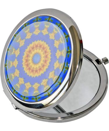 MetALUm Owl Pocket Mirror with 2x Magnification - Stylish & Compact - Perfect for Travel | International Shipping Available - Buy Online on GoSupps.com