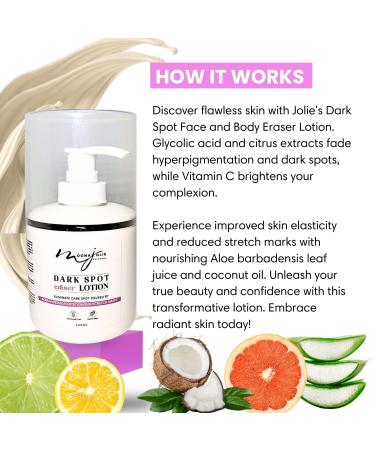 Moona Jolie Shower Gel 250ml | Full Body Cleanser - Deep Cleansing Face & Body Wash with Vitamin E and Aloe Vera Balances Skin Tone ReducesFine Lines and Hyperpigmentation - Buy Online on GoSupps.com