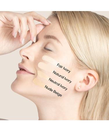 Mistine Full Coverage Liquid Foundation for Oily Skin - 24-Hour Oil Control, Waterproof, Matte Finish - Neutral Ivory 1 Fl Oz - Buy Online on GoSupps.com