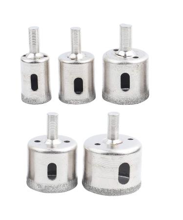 Drill Bits 5Pcs Set Pro Tool for Marble Glass Granite with 60mm Hole Opener - PVC and Marble Saw Sets at Your Service - Buy Online on GoSupps.com