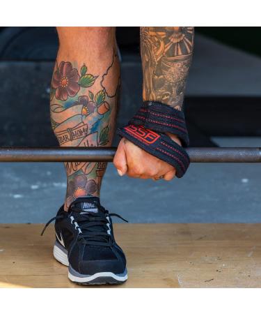 SERIOUS STEEL FITNESS Figure 8 Straps | Deadlift & Axle Bar Lifting Straps | Heavy Duty and Strongman Straps - Black (80 CM - 3 Sizes) - Buy Online on GoSupps.com