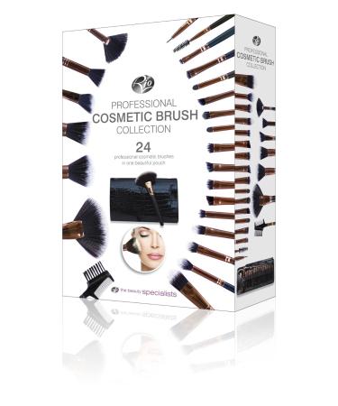 Rio Professional Cosmetic Makeup Brush Set - 24 Pieces | International Shipping Available - Buy Online on GoSupps.com