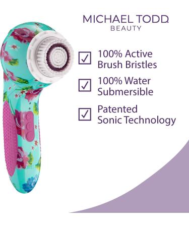 Michael Todd Beauty Soniclear Elite - 6-Speed Exfoliating Facial Cleansing Brush for Face & Body - Buy Online on GoSupps.com