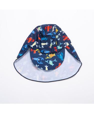 BONVERANO Baby Boy Sunsuit/Swimsuit UPF 50+ Sun Protection with Cap, 18-24 Months - Shrimp - Buy Online on GoSupps.com
