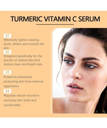 Vitamin C Serum for Face | 30ML Facial Skin Brightening Essence | Anti-Dark Spots & Brightening Serum | Facial Skin Brightening Essence for Skin Care - Buy Online on GoSupps.com
