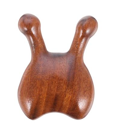 Mikinona Grattoir Nez Bois Masseur Acupuncture Pour Visage Outil De Massage Nasal Compact