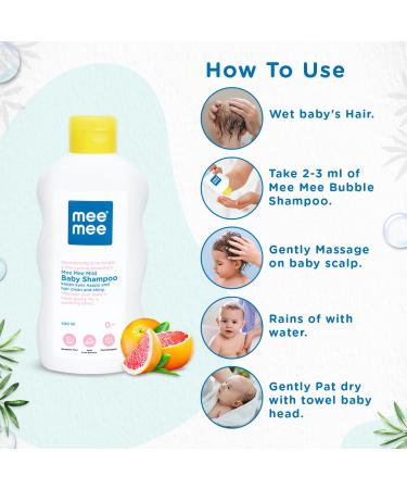 Mee Mee Mild Baby Shampoo 500 ml | Infused with Fruit Extracts - Buy Online on GoSupps.com