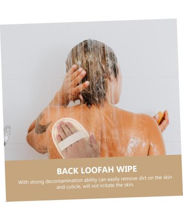 FRCOLOR 4 Pcs Loofah Bath Ball - Exfoliating Shower Sponge & Scrubber for Men | Natural Cotton Body Cleaning Tools - Buy Online on GoSupps.com