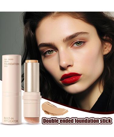  G n rique Makeup Foundation Stick Double-End Concealer Stick Face Cream Contouring Stick Skin Coverage Stick Multi-Use Foundation Stick Concealer Foundation Stick Contouring Stick for Face - Buy Online on GoSupps.com