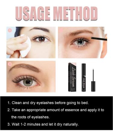 Obidodi Eyelash Serum Without Hormones Long Lasting Serum Eyebrow Enhancer and Eyelash Care for Growth and Thickness 3.5ml - Buy Online on GoSupps.com