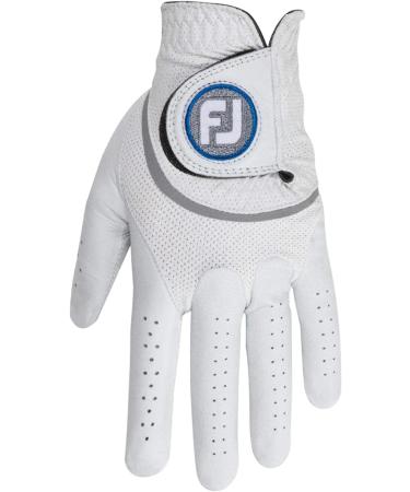 Buy FootJoy Mens Hyperflx Golf Gloves XL - Premium Comfort & Performance - White Color - International Shipping Available - Buy Online on GoSupps.com