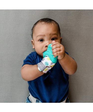 Bbl v Gl v Dental Glove (Aqua) - 1 Piece - Safe & Comfortable Oral Care for Infants | International Shipping Available - Buy Online on GoSupps.com