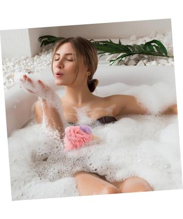 NOLITOY Rainbow Ice Cream Shower Flowers - Reusable Exfoliating Bath Sponges & Loofahs for a Refreshing Shower Experience - Buy Online on GoSupps.com
