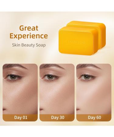 Turmeric Soap for Dark Spots - Kojic Acid & Deep Cleansing for All Skin Types | Gentle Face & Body Soap for Men & Women - Buy Online on GoSupps.com