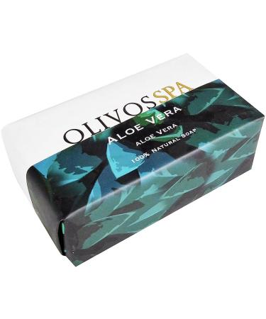 Olivos Spa Olive Oil Aloe Vera Soap 250 G 8.8 Oz