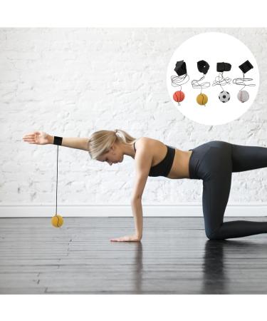ECLIPSEGUARD 4 Pieces Springball Set | Wrist & Forearm Trainer | Elastic Cord Ball for Tension Relief & Pain Reduction - Buy Online on GoSupps.com
