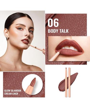 Oulac Waterproof Lipliner Pencil Set - Smooth and Creamy Retractable Lip Makeup for Precision Application Vegan & Cruelty-Free 04 Pink Treat+06 Body Talk+11 Mint - Buy Online on GoSupps.com