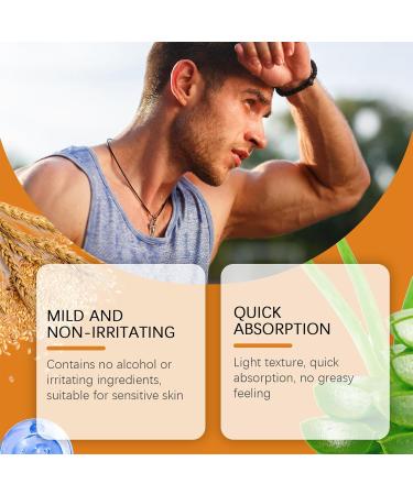 Face Antiperspirant Sweat Absorbing Lotion Face Anti Sweat Lotion Face Sweat Blocker Antiperspirant and Oil Control Lotion for Face Forehead and Scalp Reduces Face and Body Sweating - Buy Online on GoSupps.com