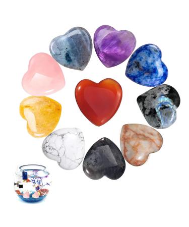 Zyblssbb Happiness stones lucky stones for children gemstones for children lucky stones crystals healing stones Valentine's Day meditation Reiki Energy Cance
