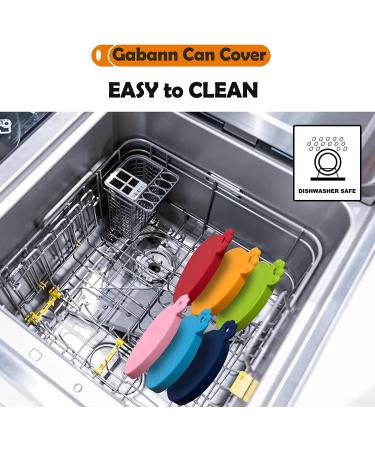 Gabann Food Can Lids - BPA Free Silicone Cover for Pet and Can Goods - 6 Pack - Buy Online on GoSupps.com