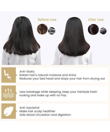 Shop Ehiog Satin Bonnet Night Sleeping Cap - Adjustable Double-Layer Silk Hat for Women & Girls - Breathable & Comfortable for Curl Protection - Buy Online on GoSupps.com