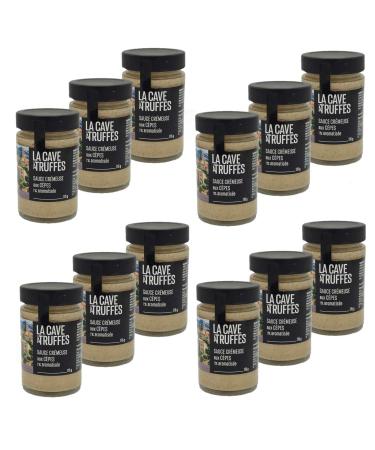 Set of 12 Creamy Porcini Sauce 1% Flavoured 2.1 kg Jar