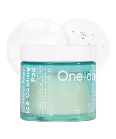 One-day's you Help Me Ice Cooling Pad (80pads) Exfoliates Cooling After Sun Care Moisturizing Skin Hydrating - Buy Online on GoSupps.com
