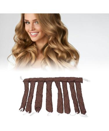 Canne friser sans chaleur bigoudis de couchage coton friser portable pendant la nuit pour cheveux longs mouill s Brown - Buy Online on GoSupps.com