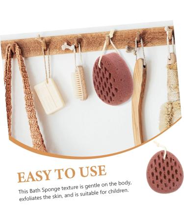 DOITOOL Cute Bath Sponge for Women Reusable Body Scrub and Loofah for Shower, Bath Supplies Pouf - Buy Online on GoSupps.com